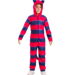 Disfraz de Gato Cheshire Rayas infantil
