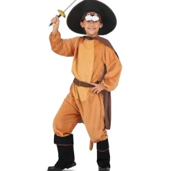 Disfraz de Gato con Botas Deluxe infantil