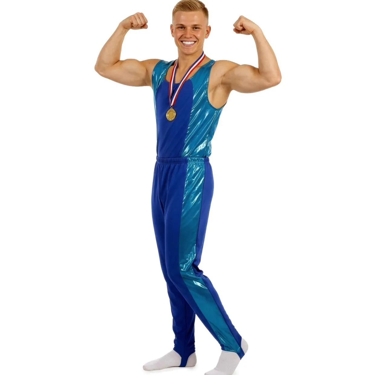 Disfraz de Gimnasta Olímpico para hombre