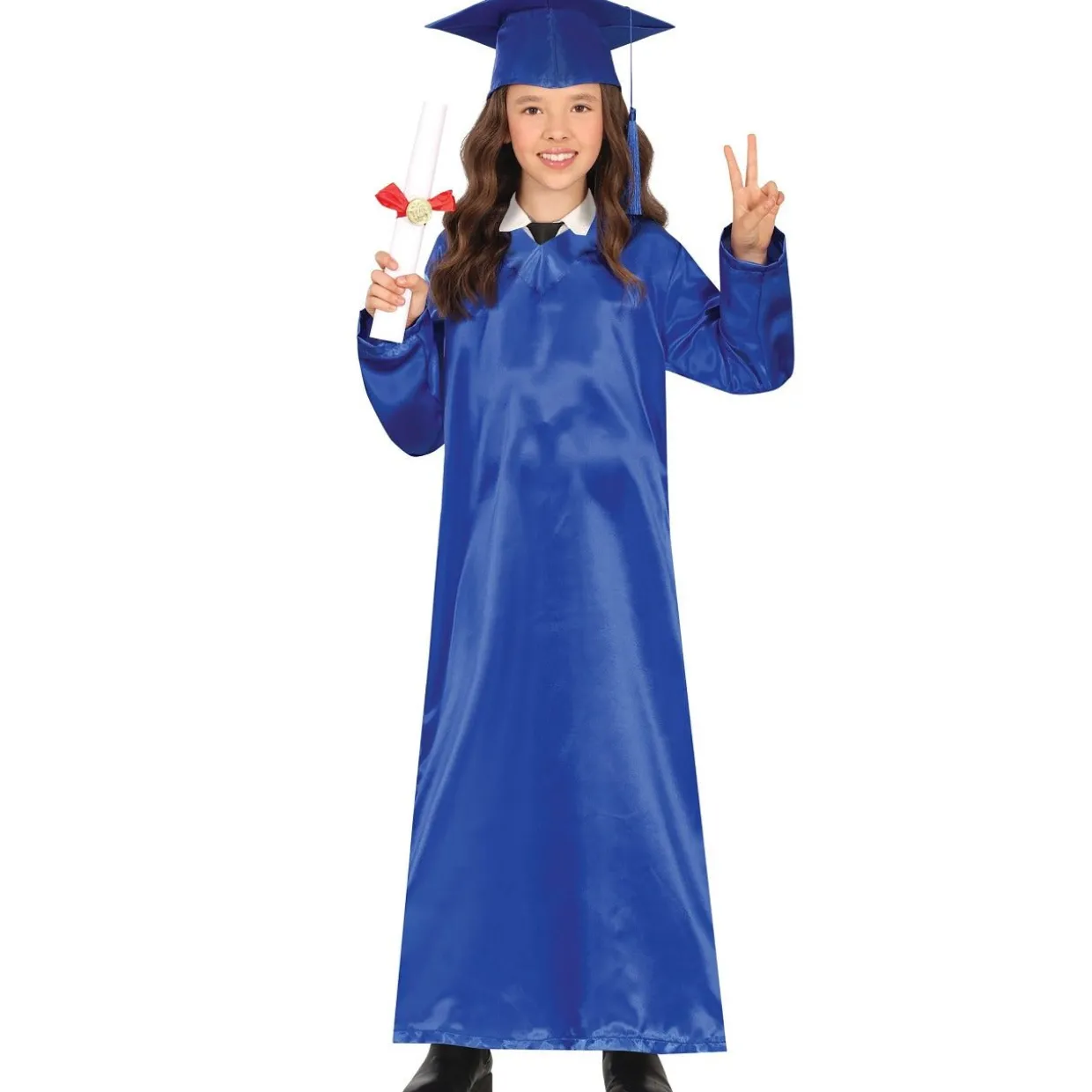 Disfraz de Graduado Azul infantil