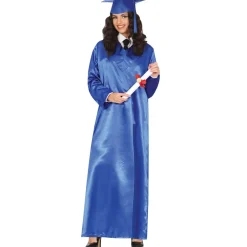 Disfraz de Graduado Azul para adulto