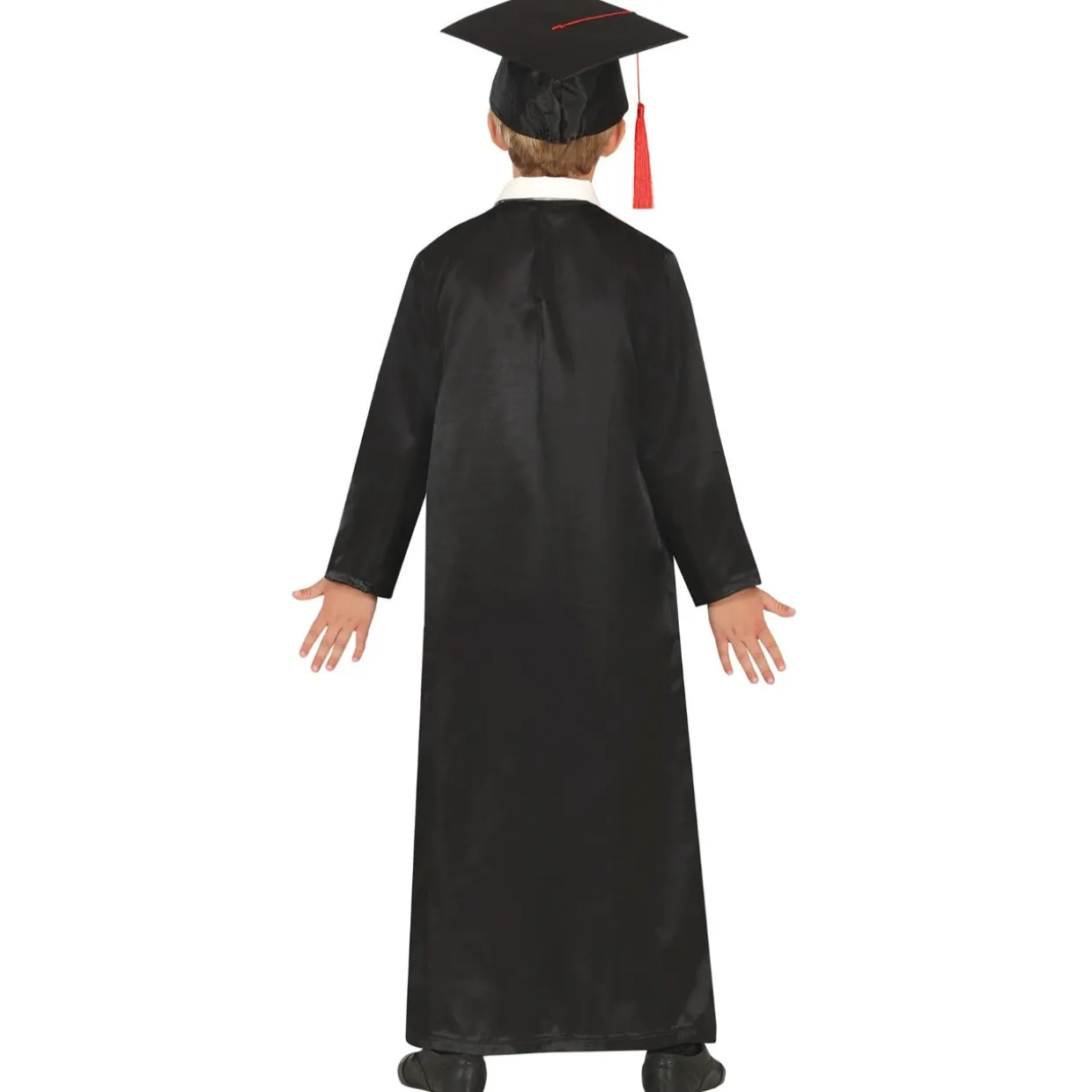 Disfraz de Graduado Clásico Rojo infantil
