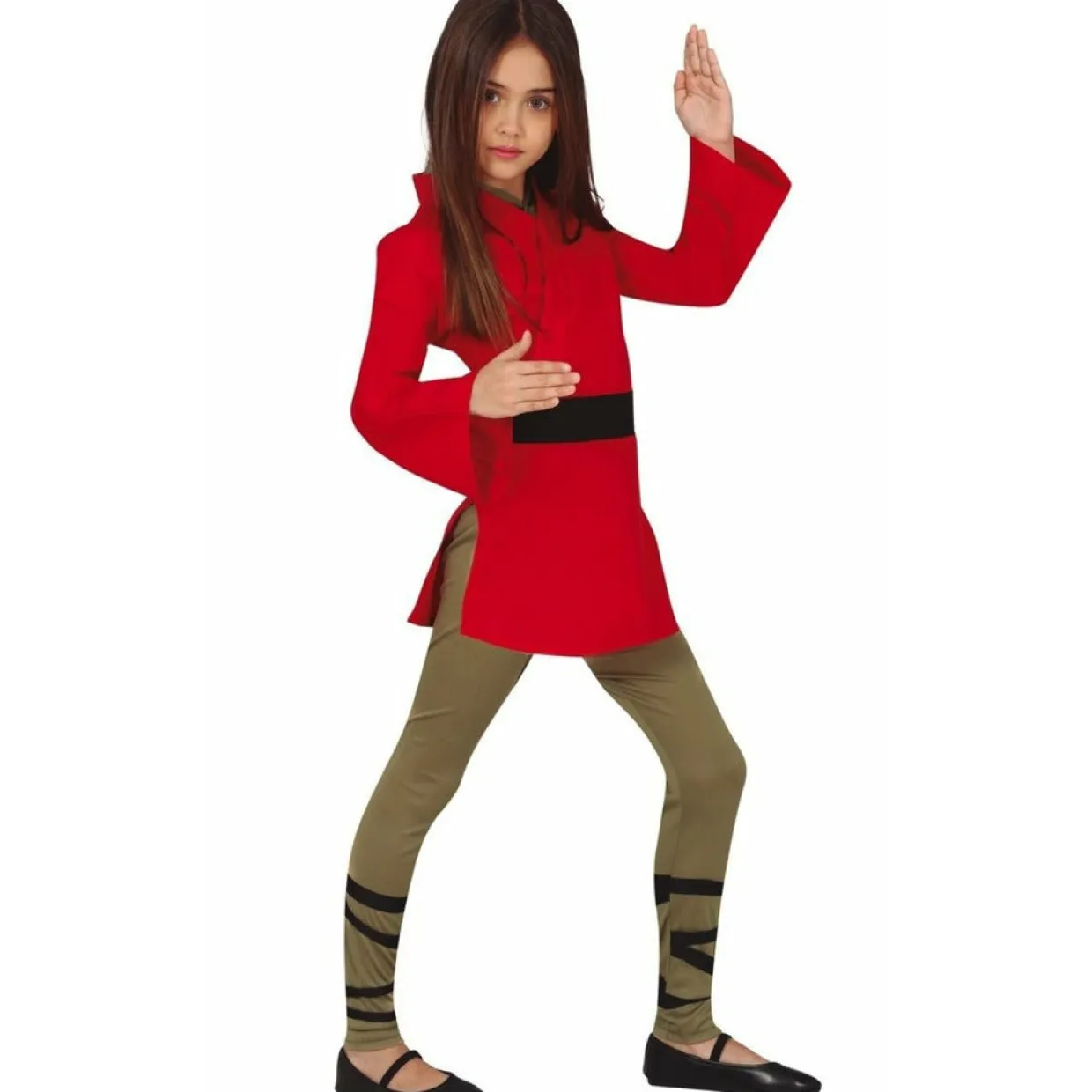 Disfraz de Guerrera Mulan para niña