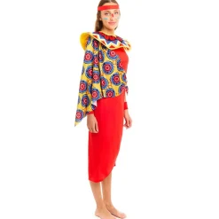 Disfraz de Guerrera Tribu Masai para mujer