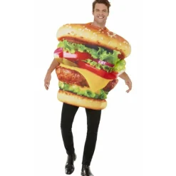 Disfraz de Hamburguesa Deluxe para adulto