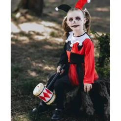 Disfraz de Harley Bufón para niña