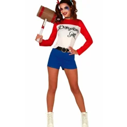 Disfraz de Harley Crazy para mujer