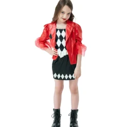 Disfraz de Harley Joker para niña