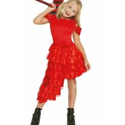 Disfraz de Harley Rojo para niña