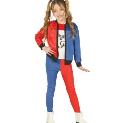 Disfraz de Harley Supervillana para niña