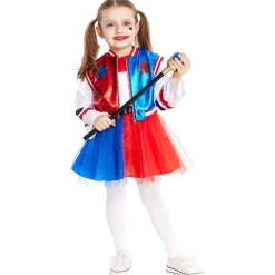 Disfraz de Harley Villana para niña