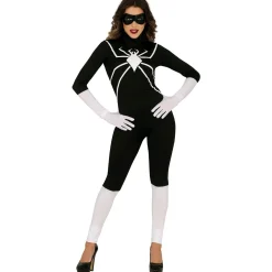 Disfraz de Heroína Spider Negro para mujer