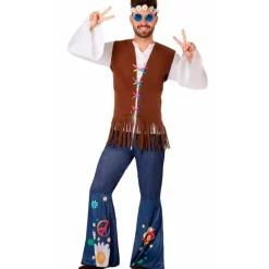 Disfraz de Hippie Alegre para hombre