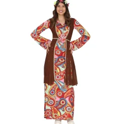 Disfraz de Hippie Aurora para mujer