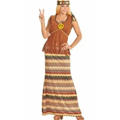 Disfraz de Hippie Elegante para mujer