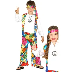Disfraz de Hippie Libre infantil