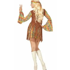 Disfraz de Hippie Paz para mujer