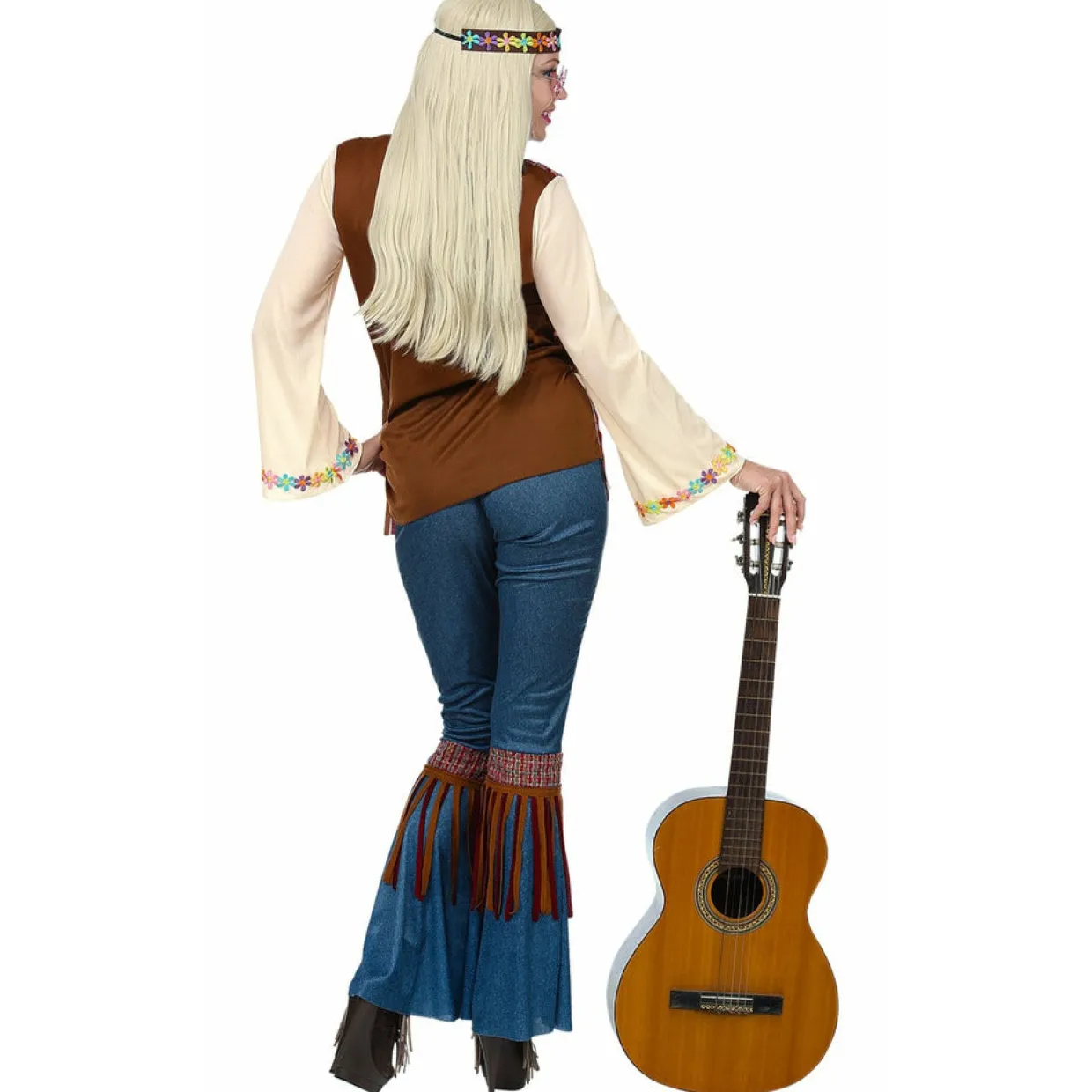 Disfraz de Hippie Reggae para mujer