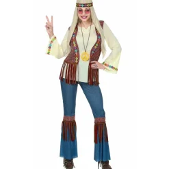 Disfraz de Hippie Reggae para mujer