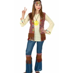 Disfraz de Hippie Reggae para niña