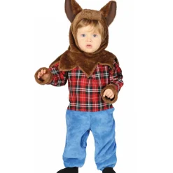 Disfraz de Hombre Lobo Cuadros infantil