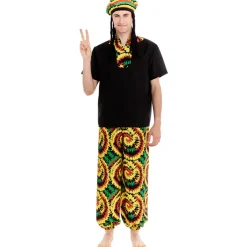 Disfraz de Jamaicano Rastafari Marley para hombre