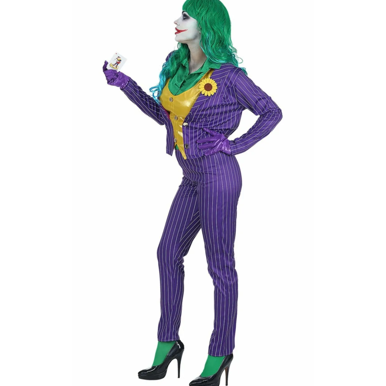 Disfraz de Joker chiflado para mujer