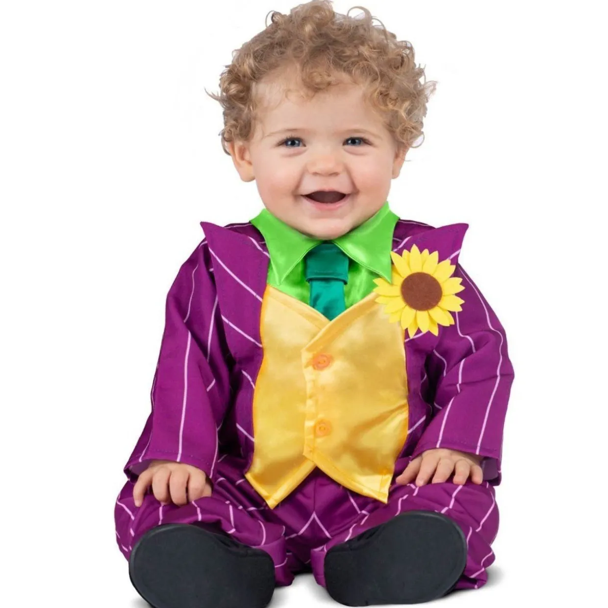 Disfraz de Joker chiflado para bebé