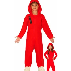Disfraz de Juego del Calamar Guardia Rojo Eco infantil