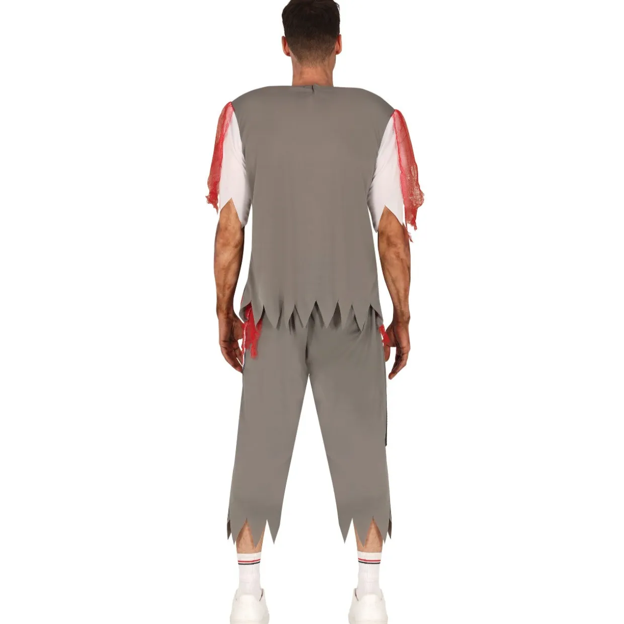 Disfraz de Jugador de Rugby Zombie Brains para hombre