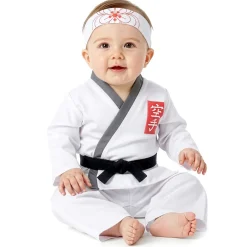 Disfraz de Karate Kid "Cobra Kai" para bebé