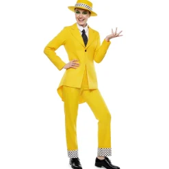 Disfraz de La Máscara Amarillo para mujer