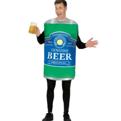 Disfraz de Lata de Cerveza para adulto