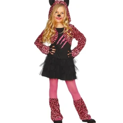 Disfraz de Leopardo Rosa para niña
