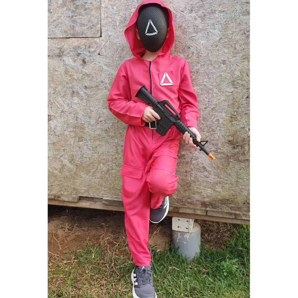 Disfraz del Juego del Calamar Guardia infantil