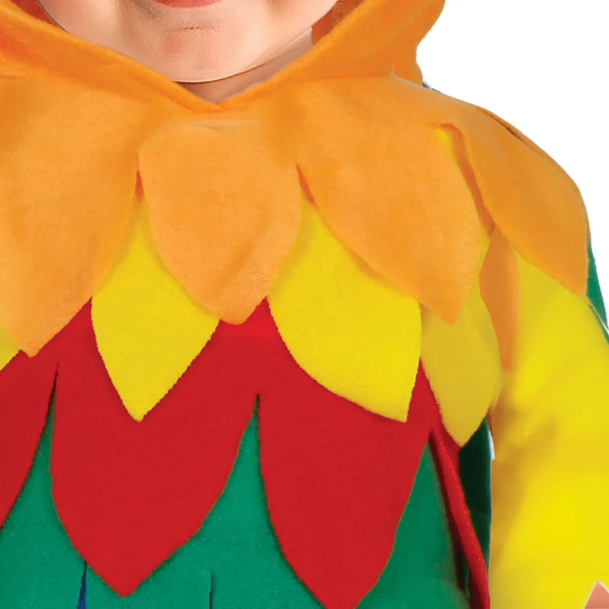 Disfraz de Loro Colores para bebé