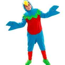 Disfraz de Loro Multicolor infantil