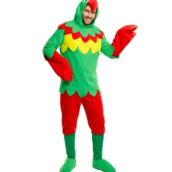 Disfraz de Loro Papagayo Multicolor para adulto