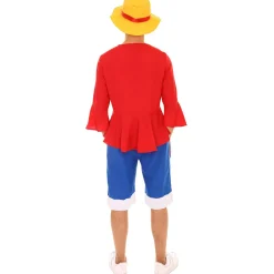 Disfraz de Luffy One Piece Eco para adulto