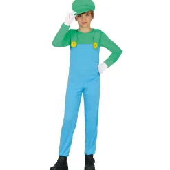 Disfraz de Luigi Maquinista infantil