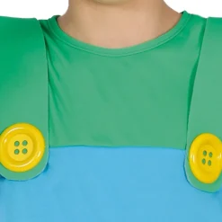 Disfraz de Luigi Maquinista infantil