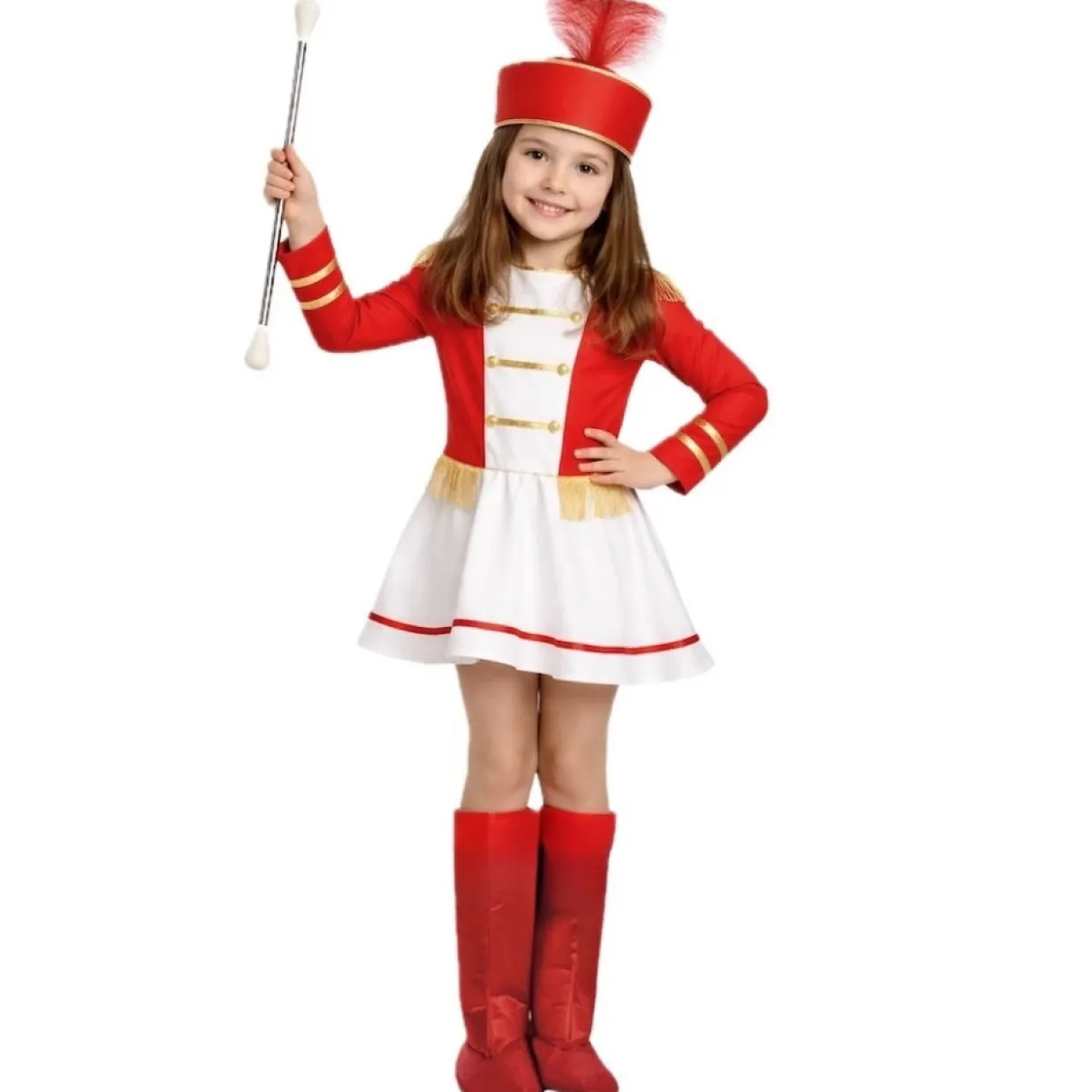 Disfraz de Majorette Twirling para niña