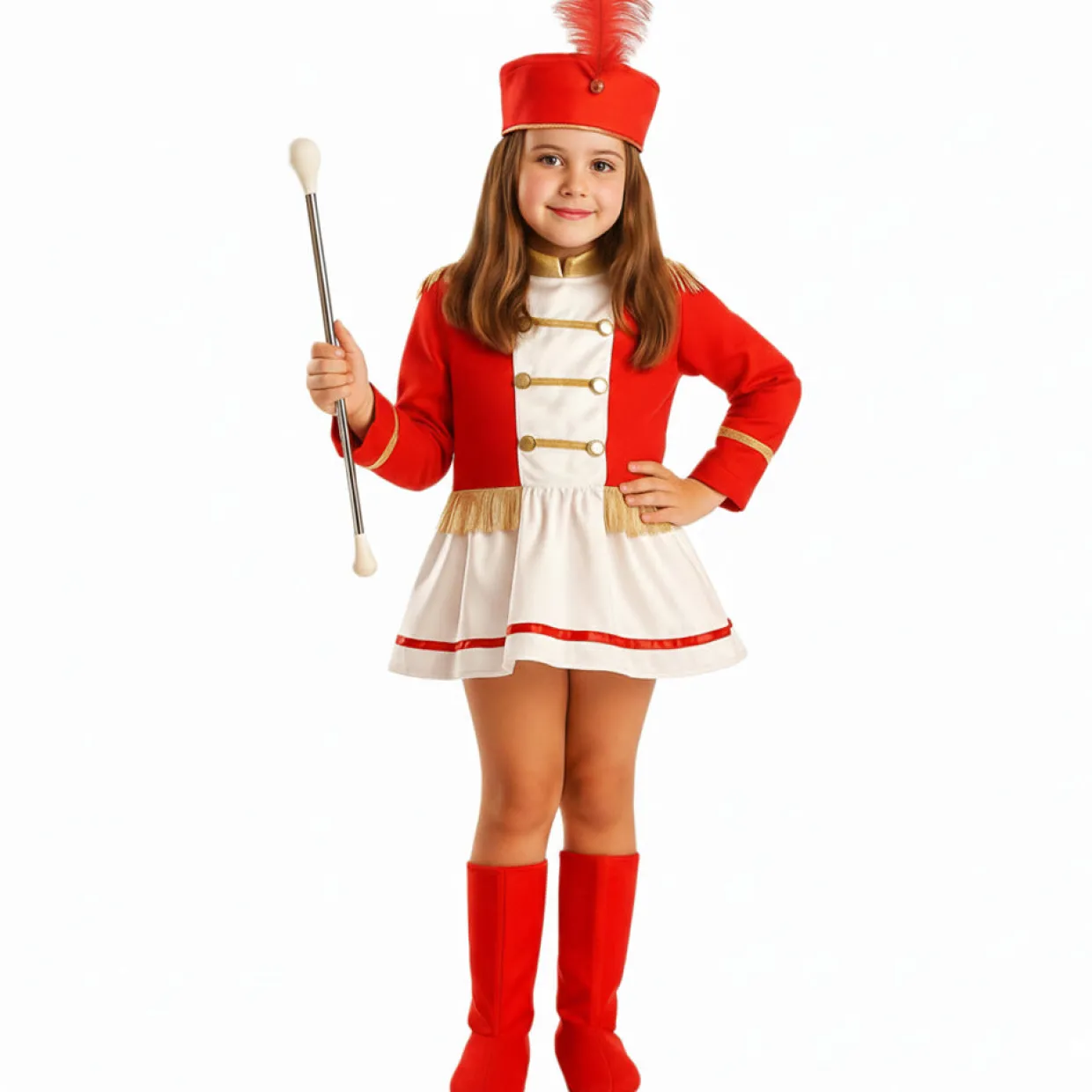 Disfraz de Majorette Twirling para niña