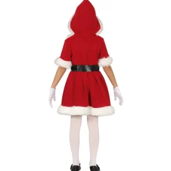 Disfraz de Mama Noel Bicolor para niña
