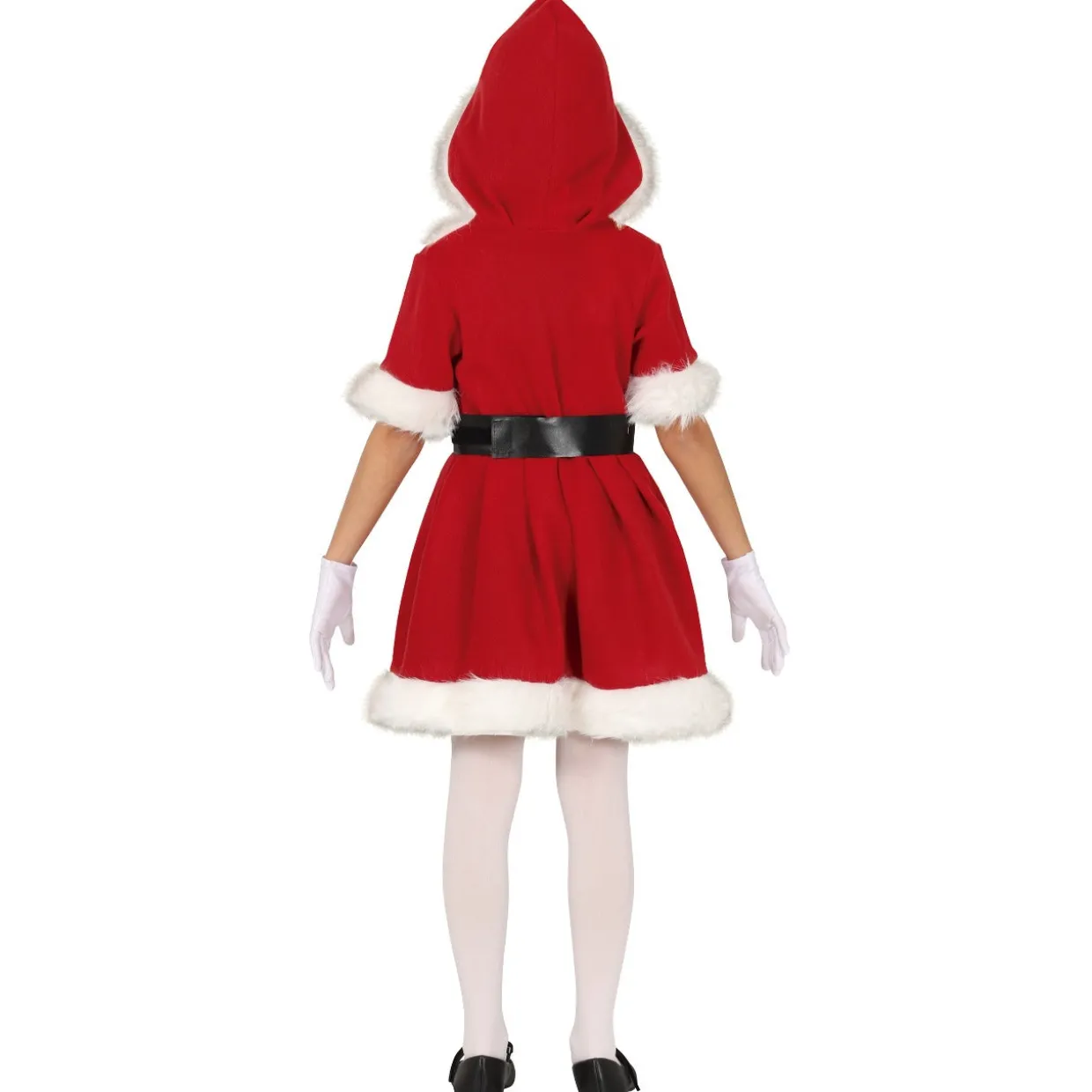 Disfraz de Mama Noel Bicolor para niña