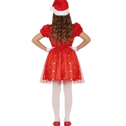 Disfraz de Mamá Noel Glitter para niña