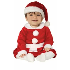 Disfraz de Mamá Noel Rojo para bebé