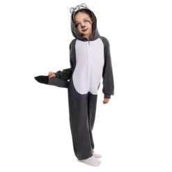 Disfraz de Mapache Gris infantil