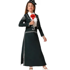 Disfraz de Mariachi Negro para niña