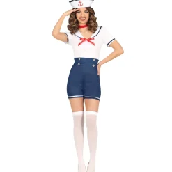 Disfraz de Marinera Vintage para mujer